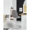 Barhocker HLO-CP317 Stoff W ~ grau
