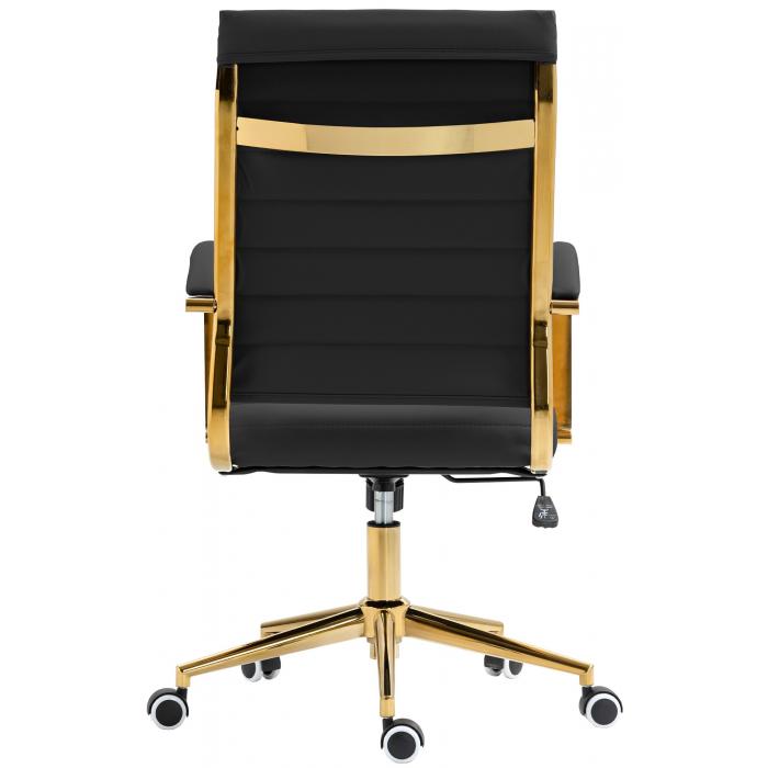 Brostuhl HLO-CP174 Kunstleder ~ schwarz