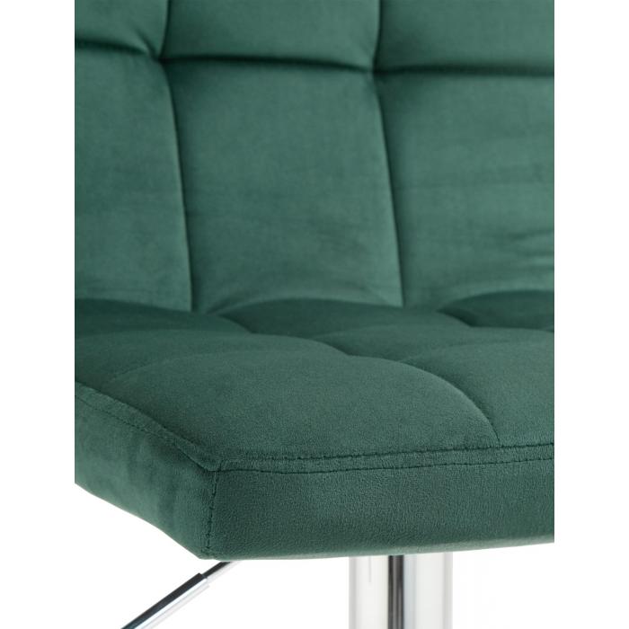 Barhocker HLO-CP289 Samt chrom ~ grn