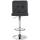 Barhocker HLO-CP289 Samt chrom ~ schwarz