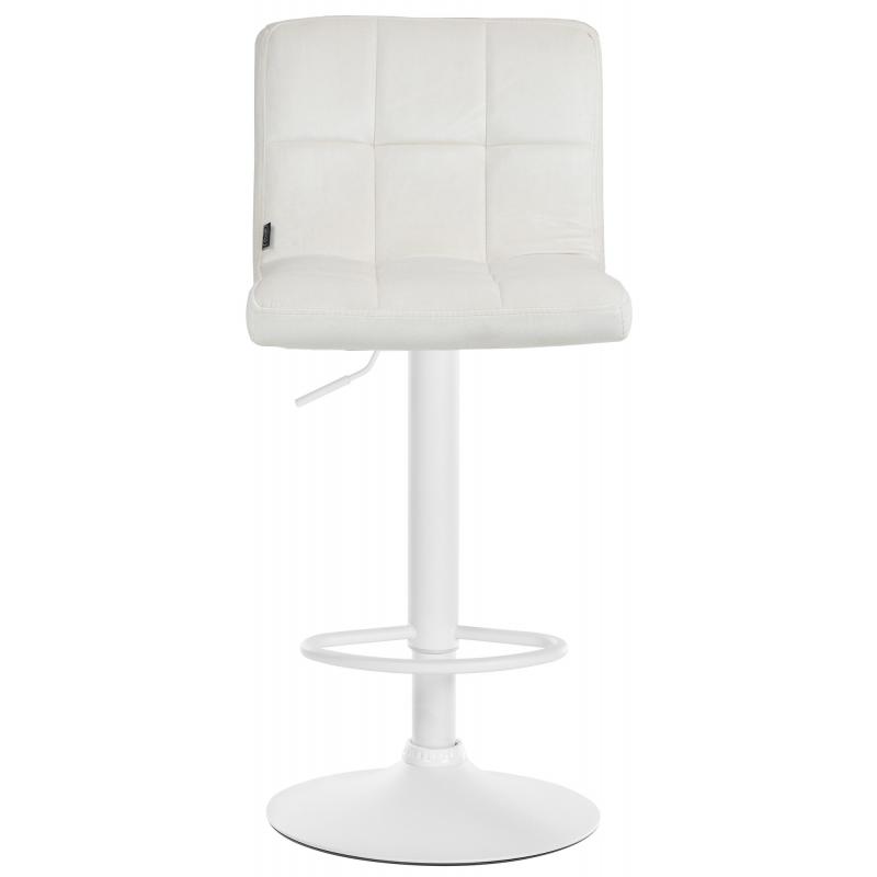 Barhocker HLO-CP289 Samt wei ~ creme