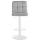 Barhocker HLO-CP289 Samt wei ~ grau