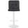 Barhocker HLO-CP289 Samt wei ~ schwarz