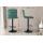 Barhocker HLO-CP289 Samt schwarz ~ grn