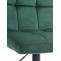 Barhocker HLO-CP289 Samt schwarz ~ grn