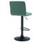 Barhocker HLO-CP289 Samt schwarz ~ grn