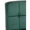 2er Set Barhocker HLO-CP289 Samt chrom ~ grn