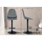 Barhocker HLO-CP316 Kunstleder B ~ grau