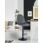 Barhocker HLO-CP316 Kunstleder B ~ grau