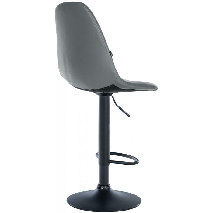 Barhocker HLO-CP316 Kunstleder B ~ grau