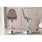 Barhocker HLO-CP316 Kunstleder C ~ braun