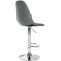 Barhocker HLO-CP316 Kunstleder C ~ grau