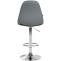 Barhocker HLO-CP316 Kunstleder C ~ grau