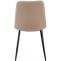 4er Set Esszimmerstuhl HLO-CP11 Kunstleder ~ taupe