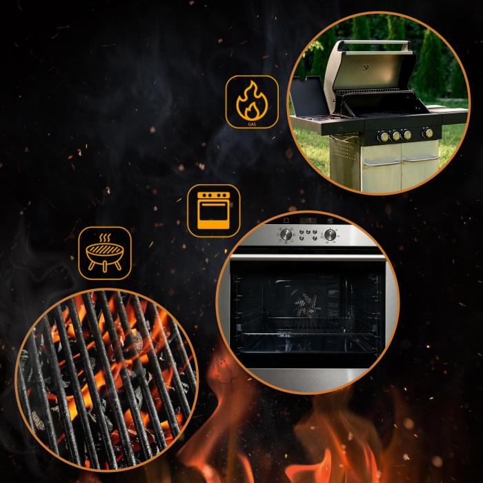 Pizzastein Set HLO-CP111 ~ wei
