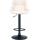 Barhocker HLO-CP302 Kunstleder schwarz ~ creme