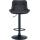 Barhocker HLO-CP302 Kunstleder schwarz ~ schwarz