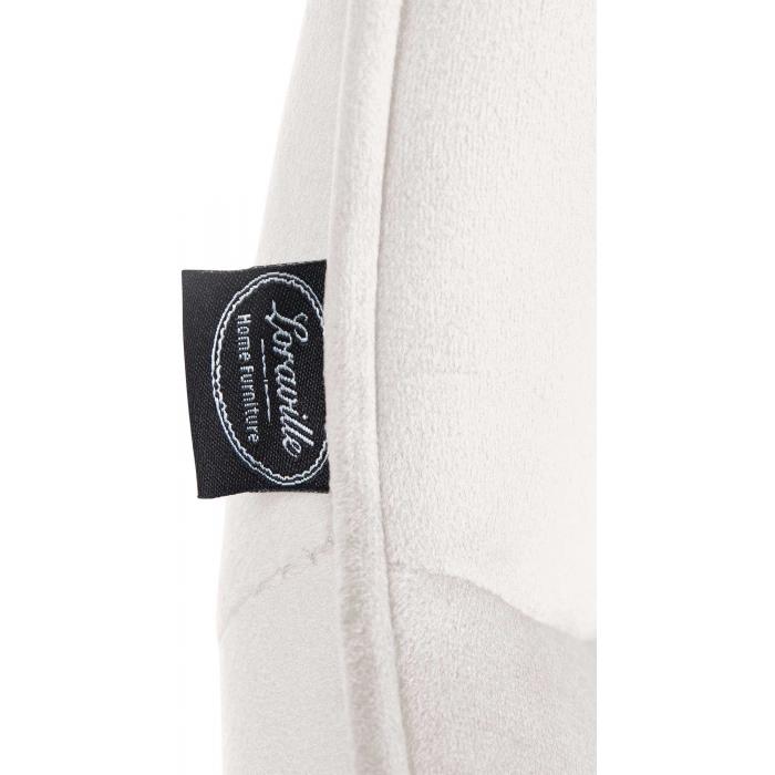 Barhocker HLO-CP303 Samt wei ~ creme