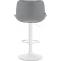 Barhocker HLO-CP303 Samt wei ~ grau