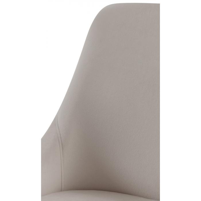 Esszimmerstuhl HLO-CP116 Samt schwarz ~ grau