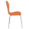 4er Set Besucherstuhl HLO-CP80 ~ orange