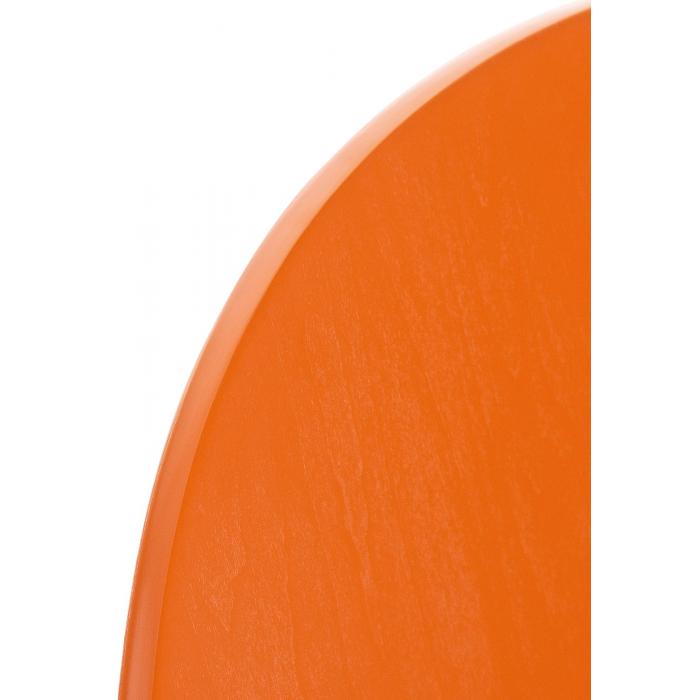 4er Set Besucherstuhl HLO-CP80 ~ orange