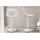 Barhocker HLO-CP244 Stoff wei ~ creme