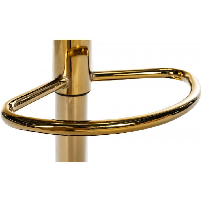 Barhocker HLO-CP8 Gold Samt ~ dunkelgrn