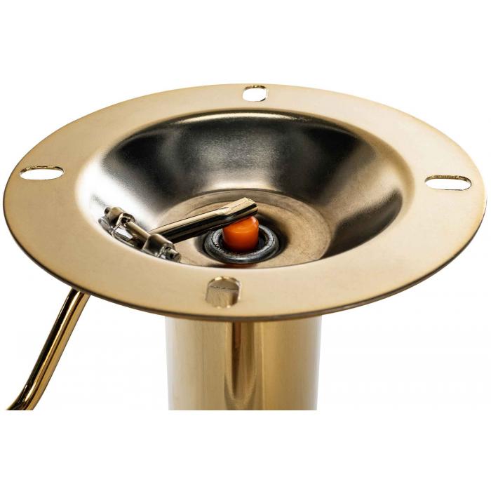 Barhocker HLO-CP8 Gold Samt ~ dunkelgrn