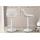 2er Set Barhocker HLO-CP243 Samt wei ~ creme
