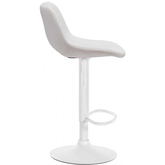 2er Set Barhocker HLO-CP243 Samt wei ~ creme