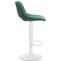 2er Set Barhocker HLO-CP243 Samt wei ~ grn