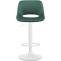 2er Set Barhocker HLO-CP243 Samt wei ~ grn