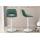 2er Set Barhocker HLO-CP243 Samt wei ~ grn