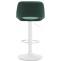 2er Set Barhocker HLO-CP243 Samt wei ~ grn