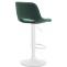 2er Set Barhocker HLO-CP243 Samt wei ~ grn