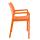 4er Set Stuhl HLO-CP55 ~ orange