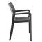 4er Set Stuhl HLO-CP55 ~ dunkelgrau