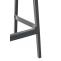4er Set Barhocker HLO-CP39 ~ dunkelgrau