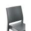 4er Set Barhocker HLO-CP39 ~ dunkelgrau
