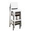 4er Set Barhocker HLO-CP39 ~ dunkelgrau