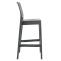 4er Set Barhocker HLO-CP39 ~ dunkelgrau
