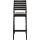 4er Set Barhocker HLO-CP59 ~ braun