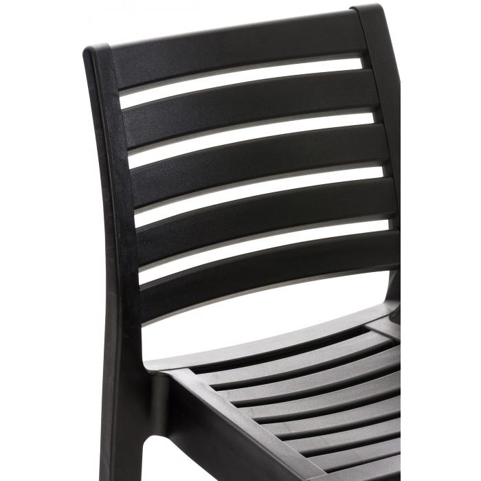 4er Set Barhocker HLO-CP59 ~ braun