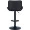 2er Set Barhocker HLO-CP302 Kunstleder schwarz ~ schwarz
