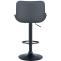 2er Set Barhocker HLO-CP302 Kunstleder schwarz ~ grau