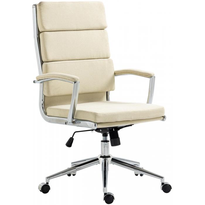 Brostuhl HLO-CP169 Stoff ~ creme