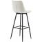 2er Set Barhocker HLO-CP249 Samt ~ creme