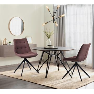 Esszimmerstuhl HLO-CP122 Stoff ~ taupe