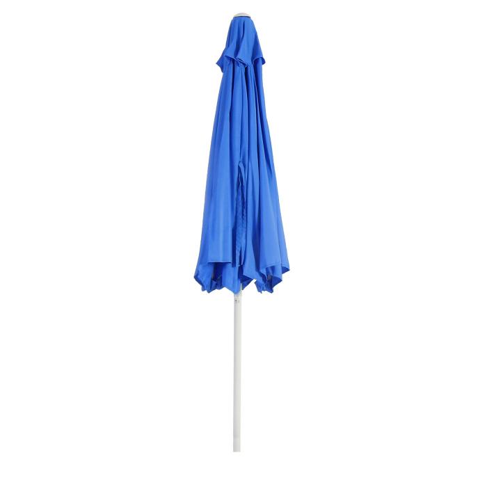 Sonnenschirm N19, Gartenschirm,  3m neigbar Polyester/Alu 5kg ~ blau